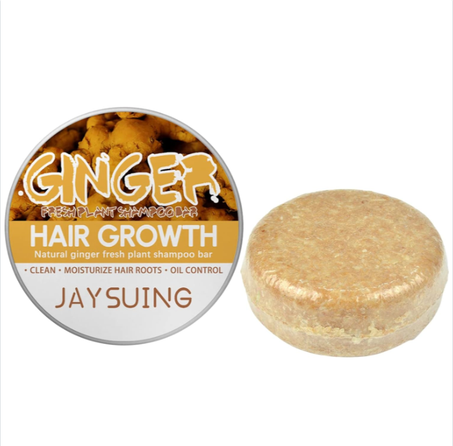 Ginger Hair Shampoo صابونة شامبوا الزنجبيل المصنوعة يدويا