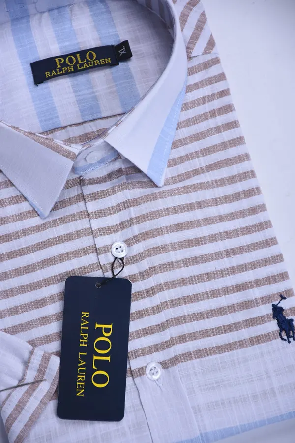 Pack de 3 chemises Ralph lauren Rayé demi manche