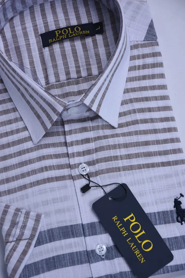 Pack de 3 chemises Ralph lauren Rayé demi manche