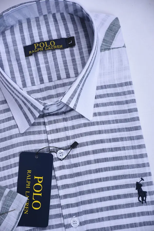 Pack de 3 chemises Ralph lauren Rayé demi manche