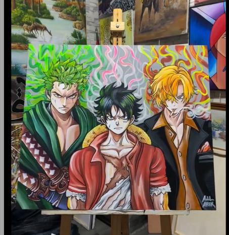 "One Piece Trio – Luffy, Zoro & Sanji"