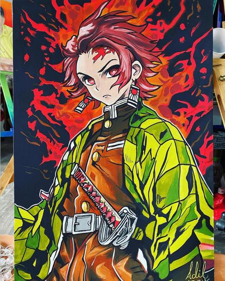 "Tanjiro – Flames of Courage"