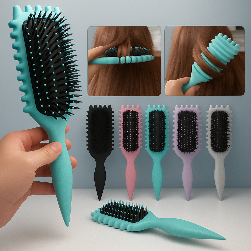 Curly Hair Brush فرشاة الشعر الكيرلي