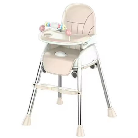 كرسي طعام للأطفال متعدد الوظائف، مقعد معزز آمن، كرسي طعام مرتفع 3 في 1
