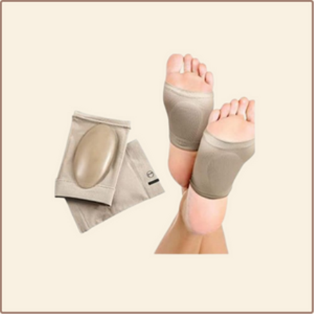 نعل داخلي لدعم القدم ، وسادة دعم قوس القدم المسطحة