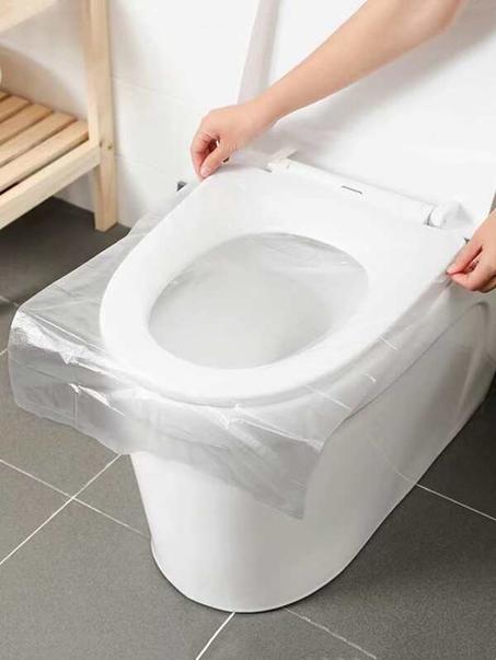 غطاء مقعد المرحاض القابل للاستعمال مرة واحدة 4SEASON