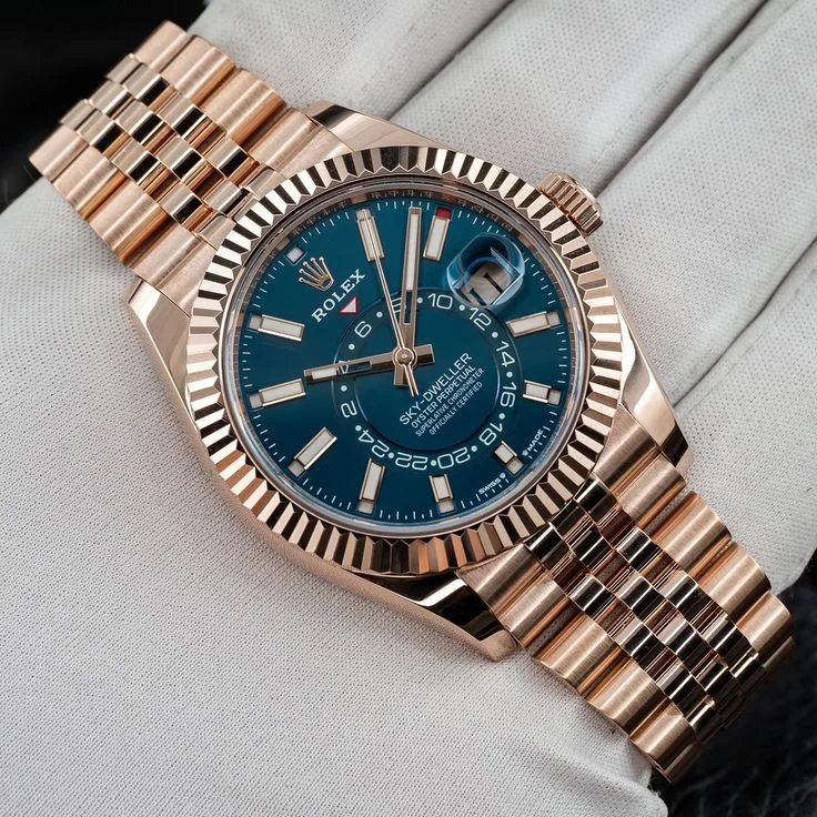 ساعة اليد فاخرة ضد الماء من ~روليكس