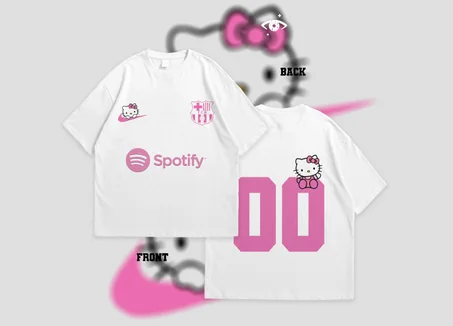 STREETWEAR T-SHIRT OVERSIZED HELLO KITTY 💕😍
