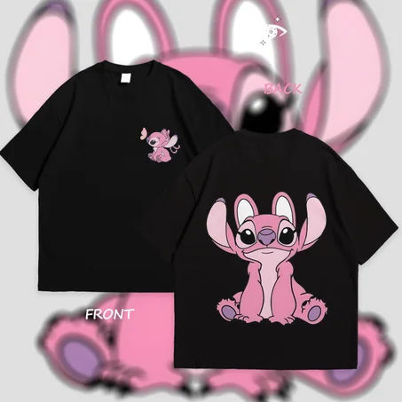 Streetwear Essentials: Stitch Vibes Oversized Tee You Need Now😍