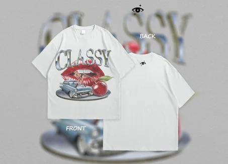 STREETWEAR T-SHIRT OVERSIZED CLASSY 🍒