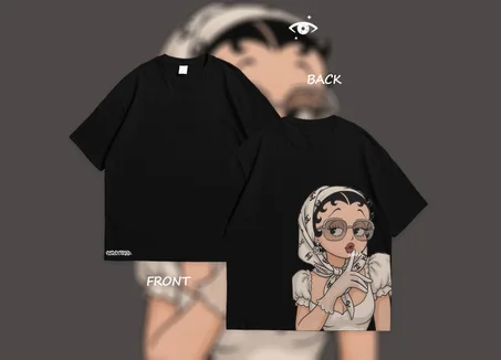STREETWEAR T-SHIRT OVERSIZED Bety bopp 😍