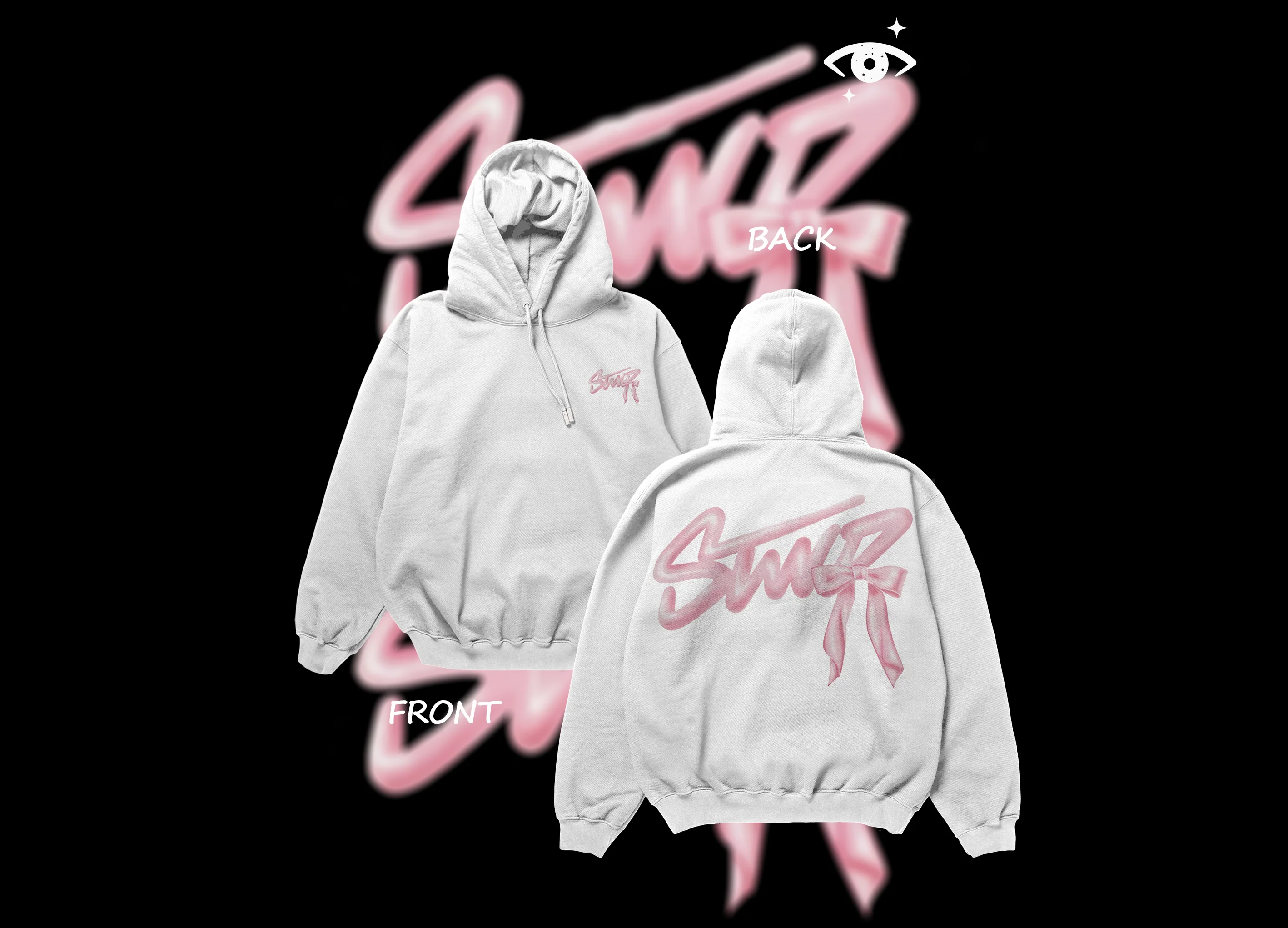 stwd🌸✨ oversized hoodie