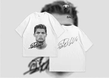 STREETWEAR T-SHIRT OVERSIZED CR7 😍  Fabric & Comfort: