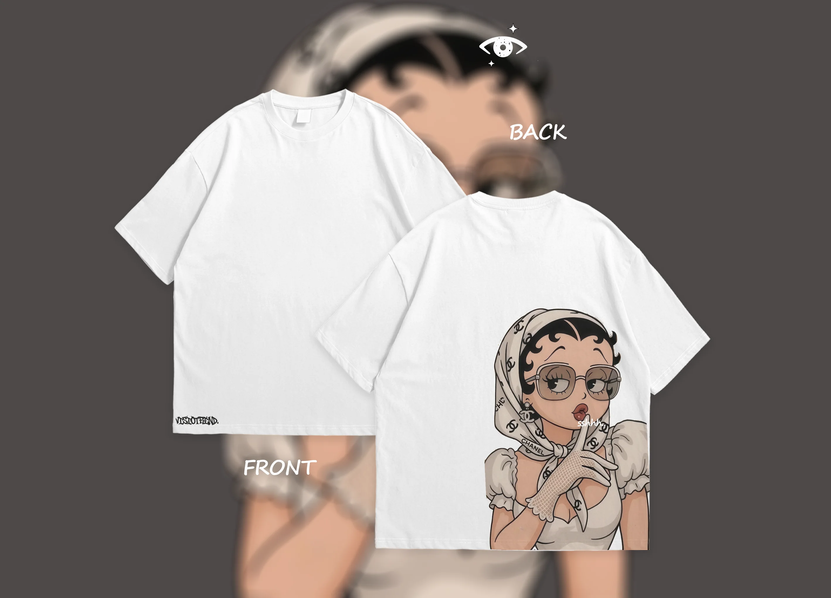 STREETWEAR T-SHIRT OVERSIZED Bety bopp 😍