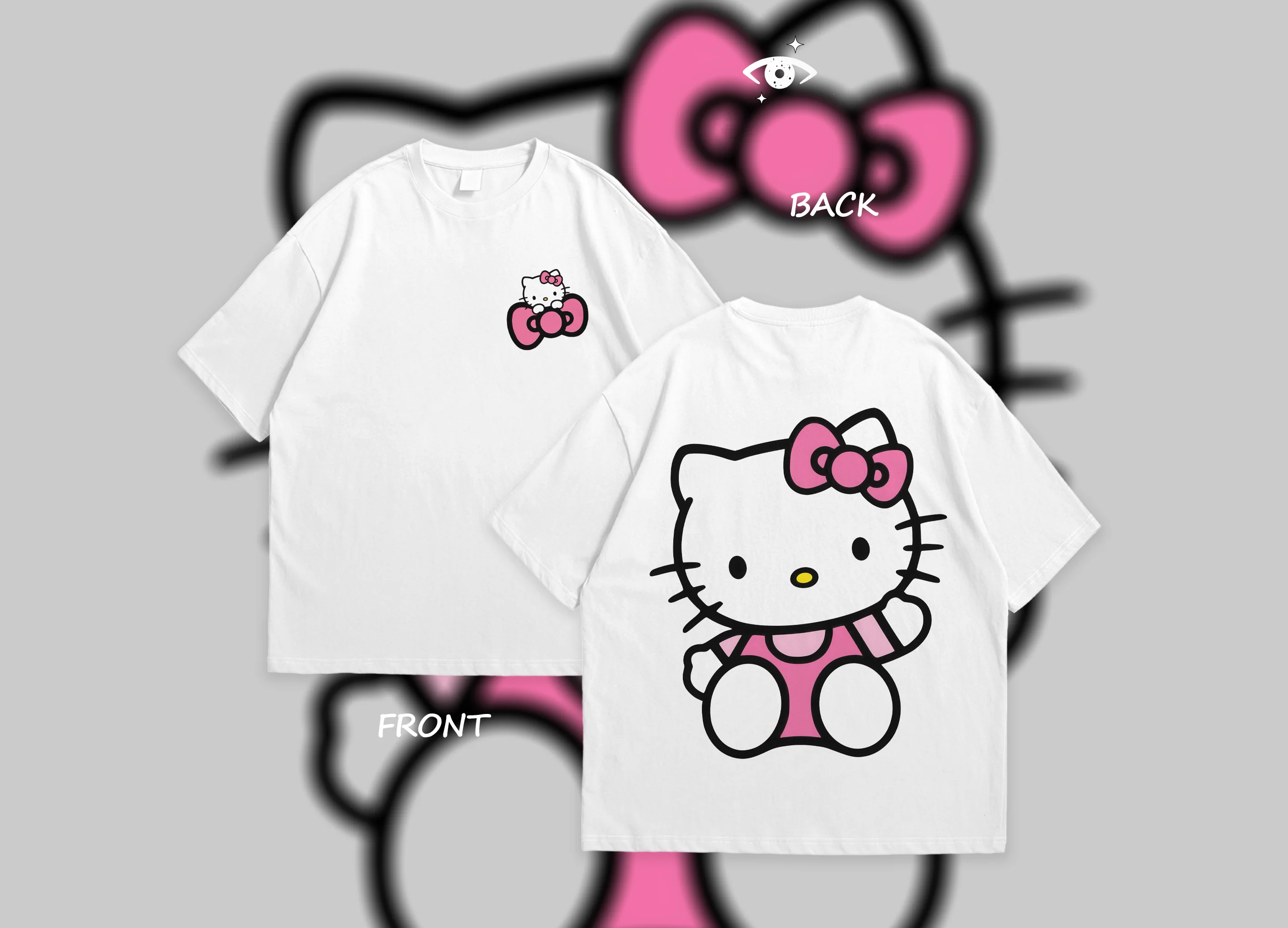 STREETWEAR T-SHIRT HELLO KITTY🌸💕