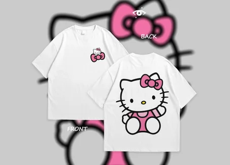 STREETWEAR T-SHIRT HELLO KITTY🌸💕