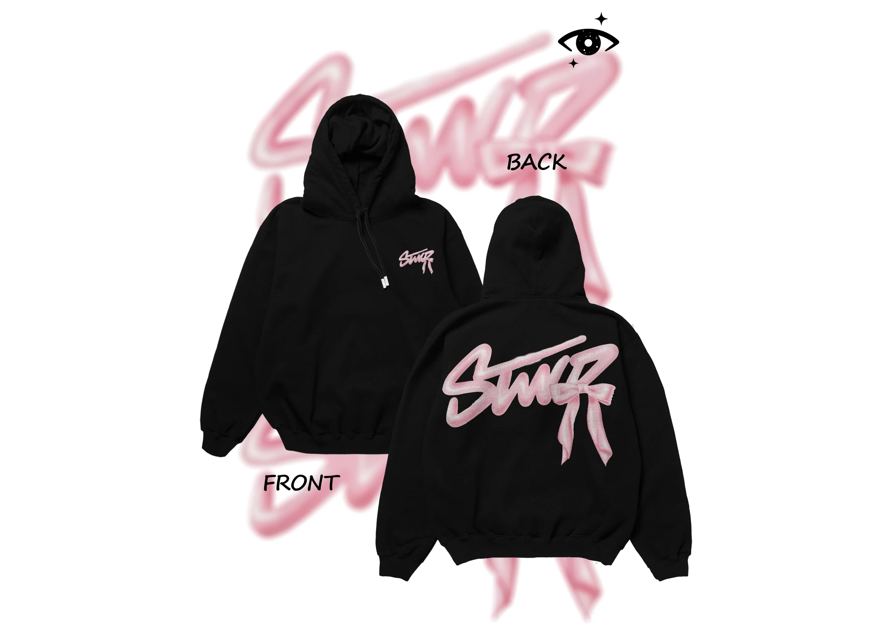 stwd🌸✨ oversized hoodie