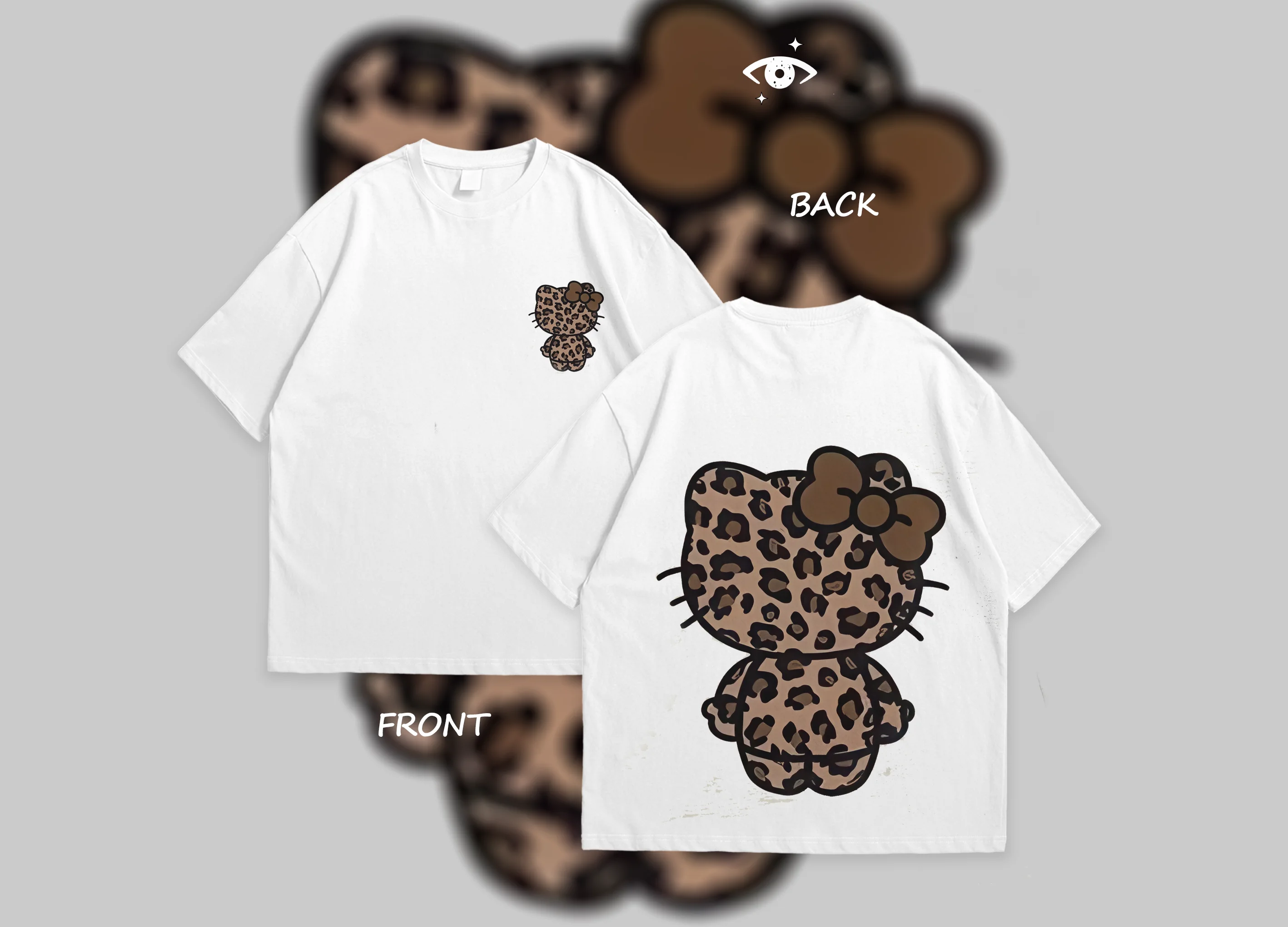 STREETWEAR T-SHIRT HELLO KITTY🐆💋