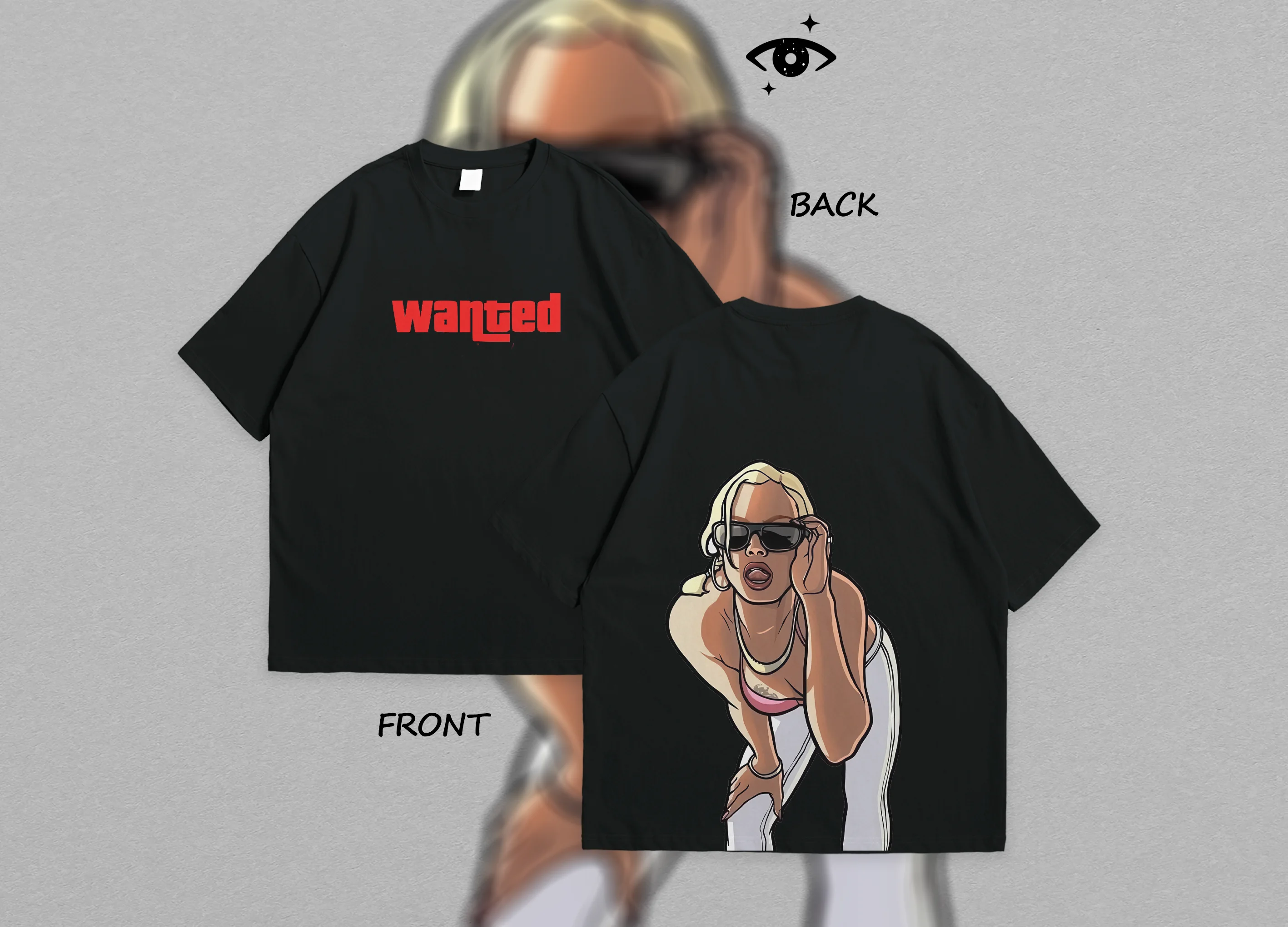 STREETWEAR T-SHIRT OVERSIZED GTA SA