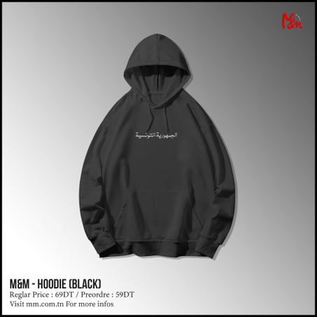 M&M BLACK  HOODIE Revolution 2011