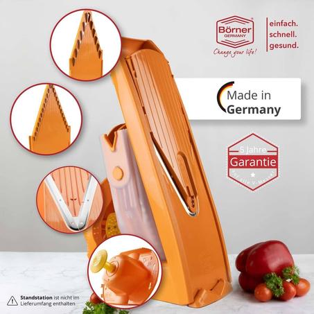 الماندولين الاحترافية – السرعة والدقة في تقطيع الخضر!