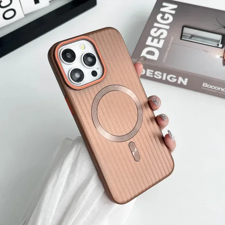 Corrugated Pattern iPhone Wireless Charger Case for iphone 11pro max