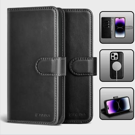 Premium Wallet Magnetic for iPhone 15 Pro