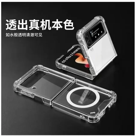 Magsafe transparent case for Z Flip