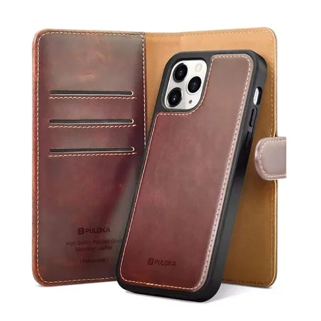 Flip leather cover case for iphone 13 pro max