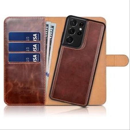 Flip leather cover case for Samsung note 10 plus