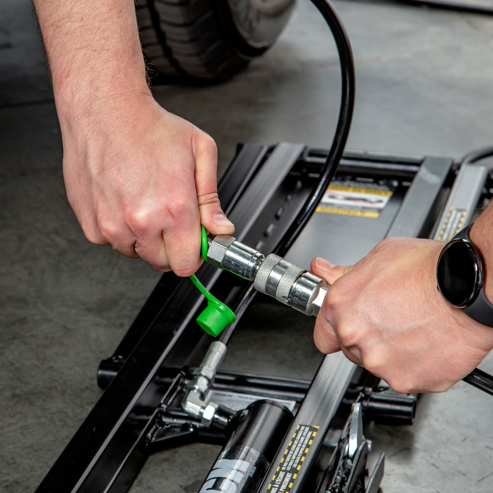 QuickJack 6000ELX Extended-Width Portable EV Car Lift – 6,000 lb Capacity, Long Wheelbase Design, 110V Power