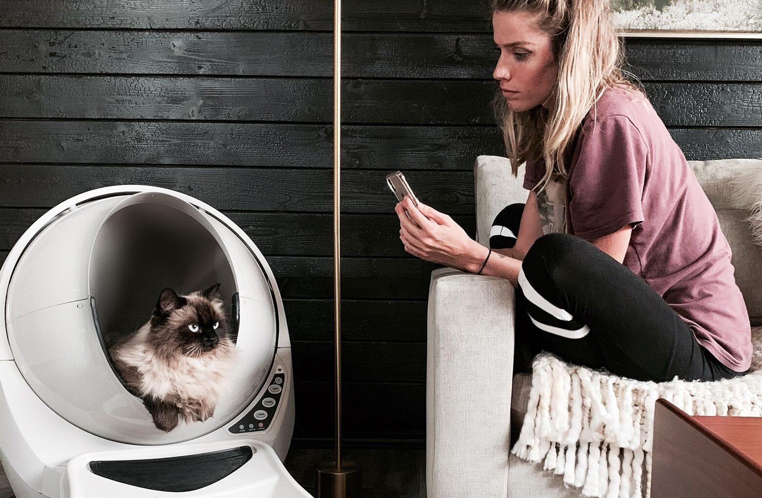 Self-Cleaning Litter Box Litter-Robot 3 Connect | Smart App Control | Whisker