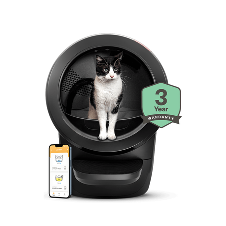 Litter-Robot 4 Bundle | 3-Year Extended Warranty & Smart Control | Whisker