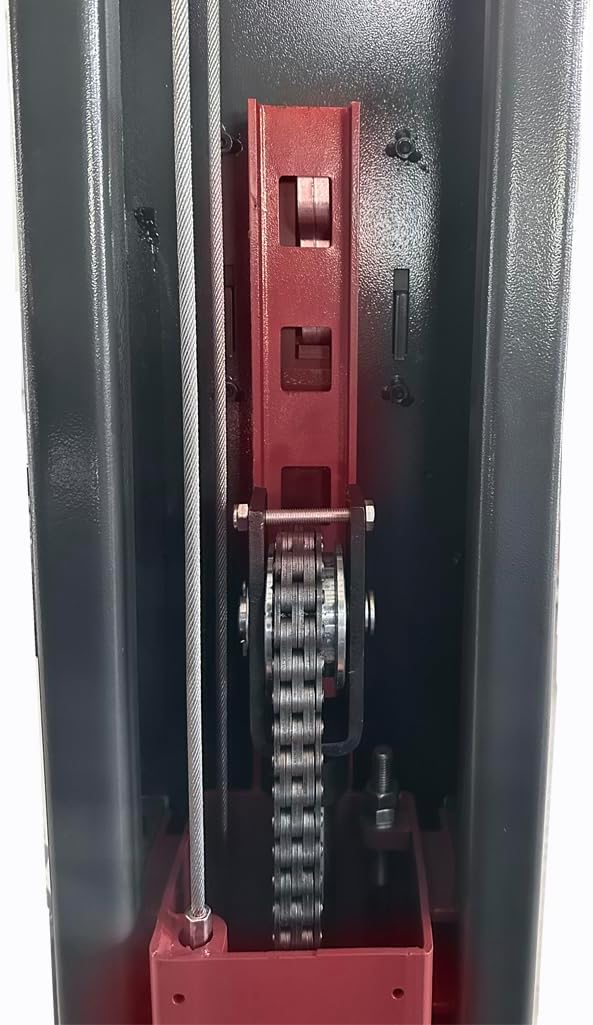 KATOOL H120D 2-Post Car Lift – 12,000 lb Capacity, 4.0HP 220V Hydraulic Power, Single-Point Lock Release, Base Plate Design