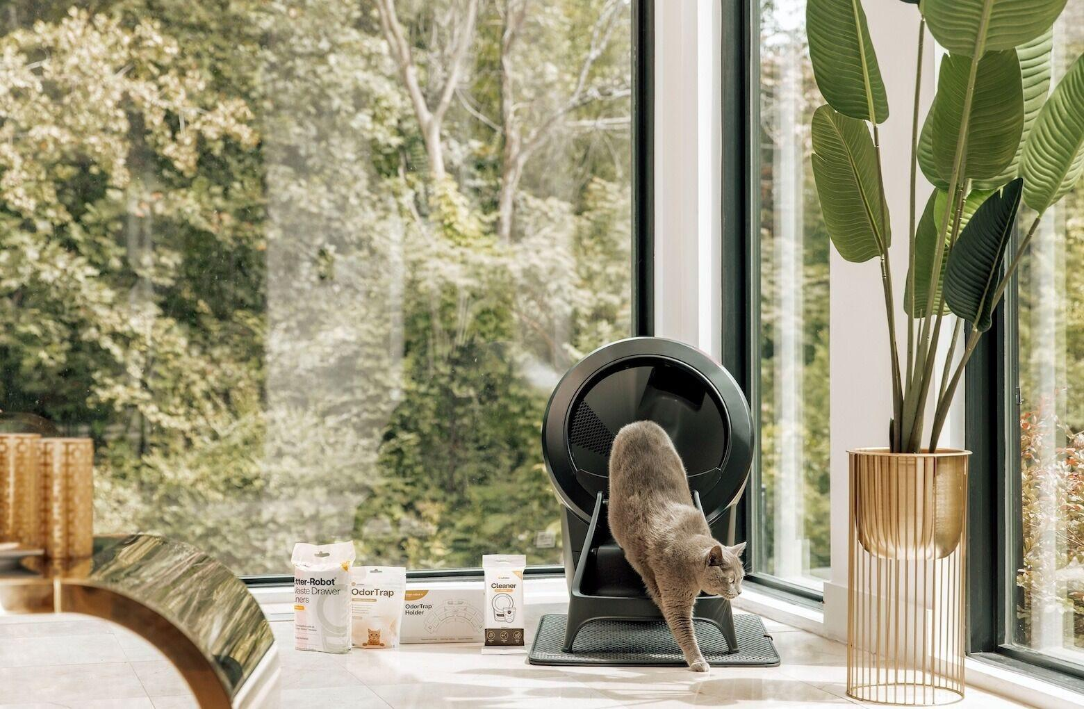 Litter-Robot 4 Clean Bundle | Odor Control & 3-Year Warranty | Whisker