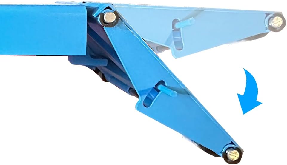 KATOOL ME-8XP Mid-Rise Scissor Lift – 7,700 lb Capacity, 38" Lift Height, 110V Pneumatic Release, Heavy-Duty Design