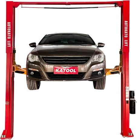 KATOOL 2-Post Car Lift – 12,000 lb Capacity, Extra-Height 167