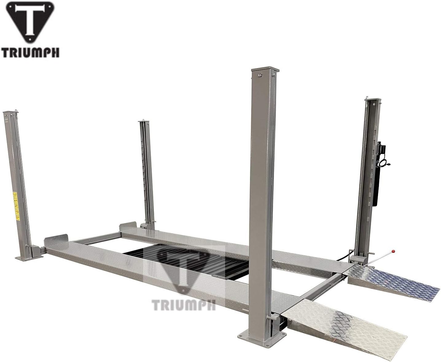 TRIUMPH NSS-8 Four-Post Car Lift – 8,000 lb Capacity, Storage & Service Lift, 93" Drive-Through, 110V Power