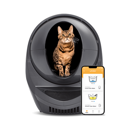 Litter-Robot 3 Connect Bundle | 3-Year Extended Warranty & Wi-Fi | Whisker