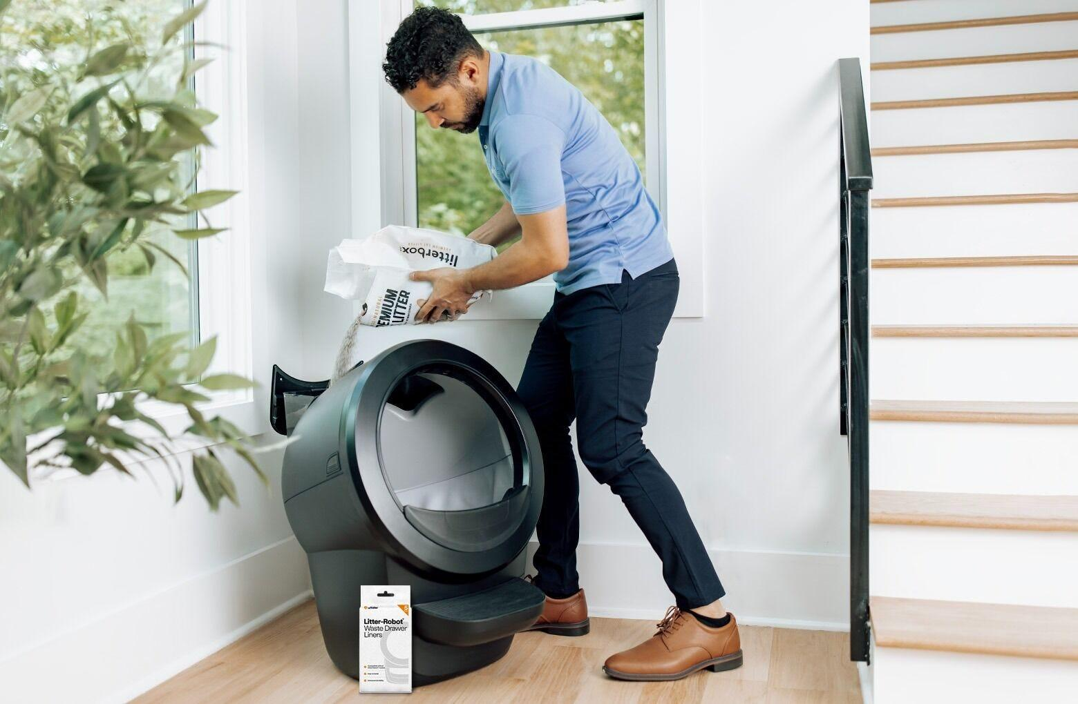 Litter-Robot 4 LitterHopper® Bundle | Auto-Refill & 3-Year Warranty | Whisker