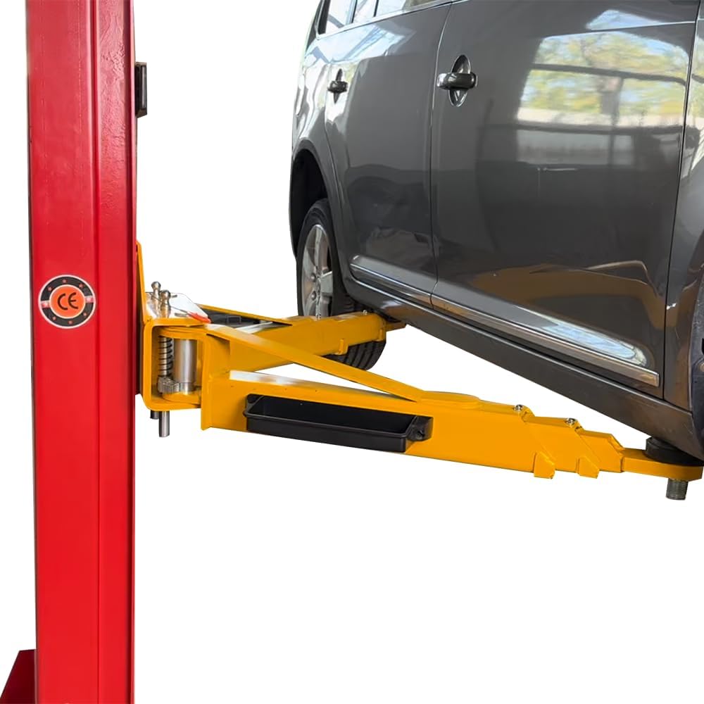 KATOOL 11,000 lb 2-Post Clearfloor Car Lift – Symmetric Auto & Truck Hoist, Dual Hydraulic, CE Certified, 220V