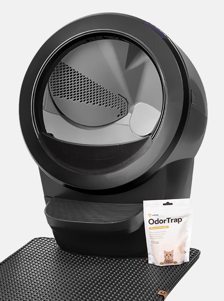 Litter-Robot 4 Clean Bundle | Odor Control & 3-Year Warranty | Whisker
