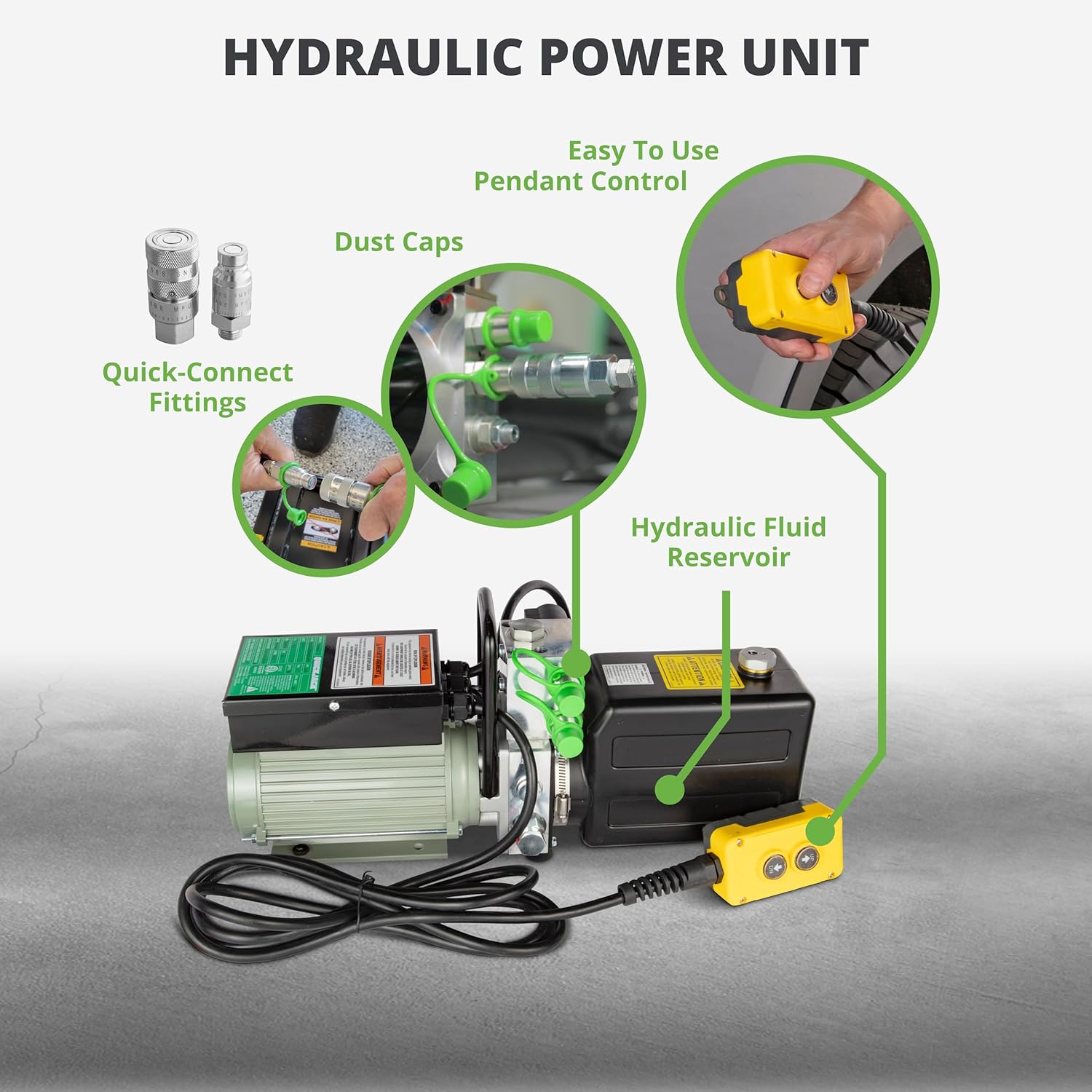 QuickJack 6000TL Portable Car Lift Bundle – 6,000 lb Capacity, Wall Hangers & Pinch-Weld Blocks, ALI Certified (110V)