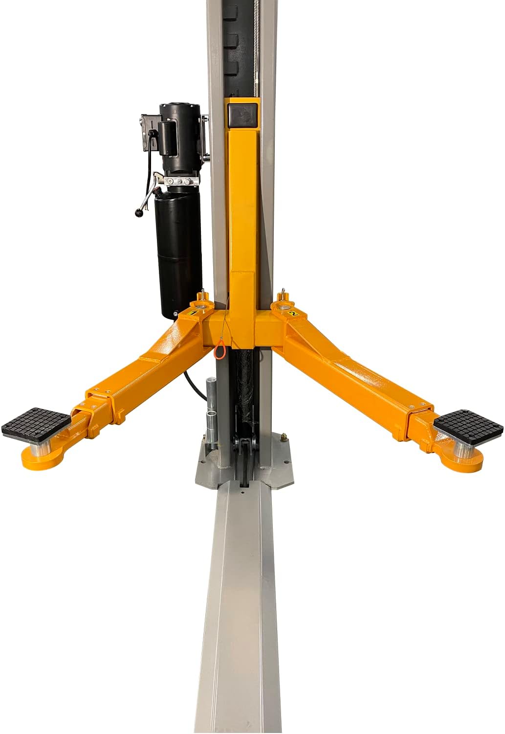 TRIUMPH NT-11 Two-Post Car Lift – 11,000 lb Capacity, Floor Plate Design, 72" Max Lift Height, Truck Adapters & Anchors (220V)