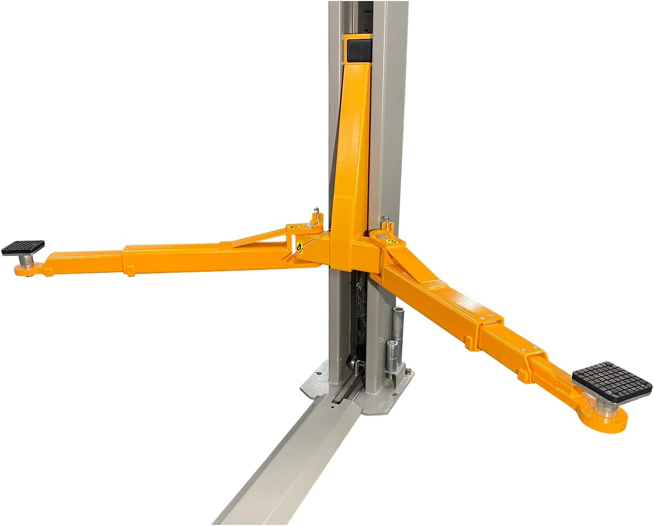 TRIUMPH NT-11 Two-Post Car Lift – 11,000 lb Capacity, Floor Plate Design, 72" Max Lift Height, Truck Adapters & Anchors (220V)