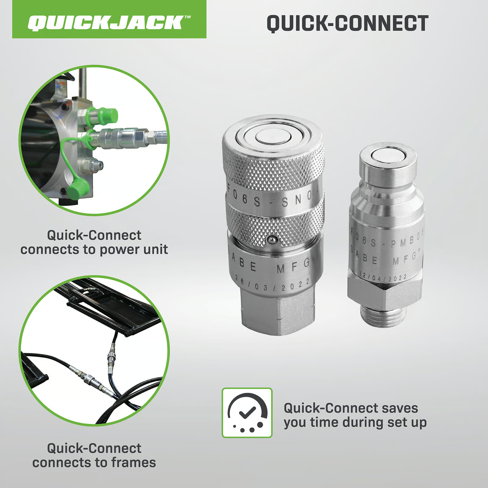 QuickJack 6000ELX Extended-Width Portable EV Car Lift – 6,000 lb Capacity, Long Wheelbase Design, 110V Power