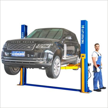 XK-1150 2-Post Car Lift – 11,500 lb Capacity, 220V 3HP Hydraulic Power, Bilateral Unlocking & Adjustable Arms (36-Month Warranty)
