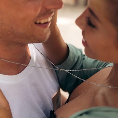 Collier couple magnétique