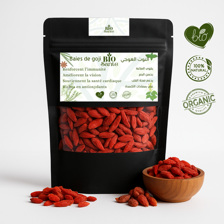 🍒 توت الغوجي – Baies de Goji