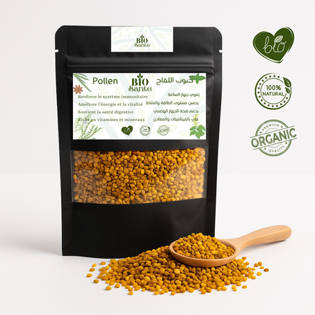 🍯 حبوب اللقاح الطبيعية – Pollen Naturel